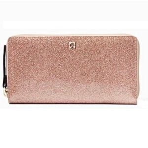 Kate Spade Mavis Street Neda ZIP Wallet Rose Gold